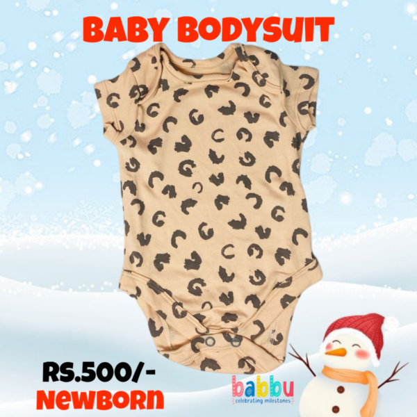 Bodysuits Newborn - Lepard Print