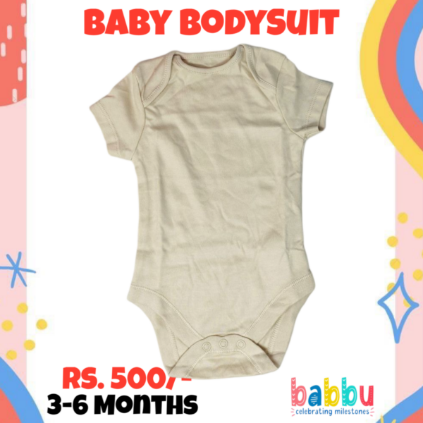 Bodysuits 3-6 Months - Cream