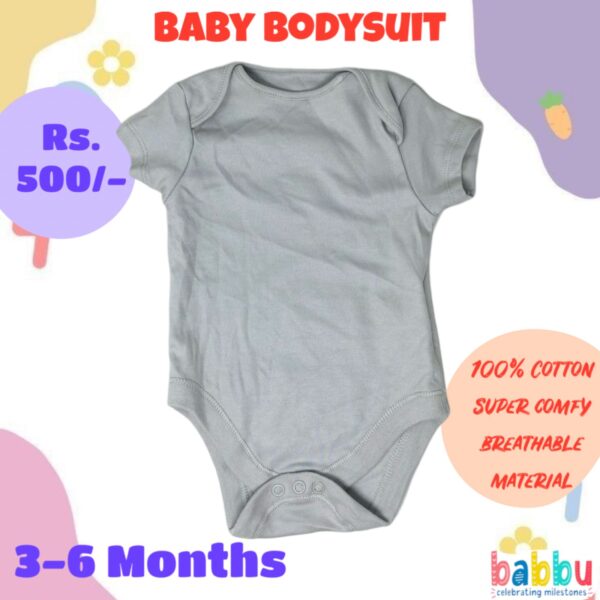 Bodysuits 3-6 Months - Grey