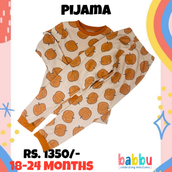 Pijamas 18-24 Months - pumpkin