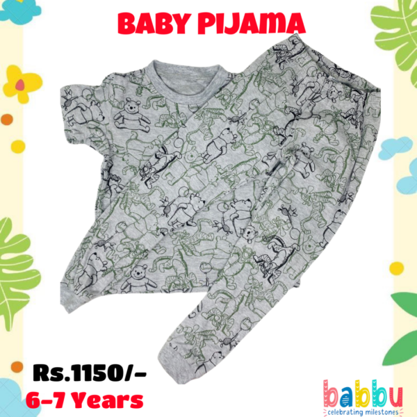 Pijamas Short Sleeve 6-7 Years - pooh