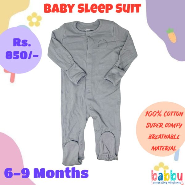 Sleep suits 6-9 Months - Tiny People Sports Club