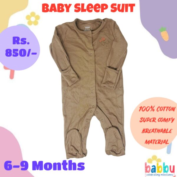 Sleep suits 6-9 Months - Two Mushrooms