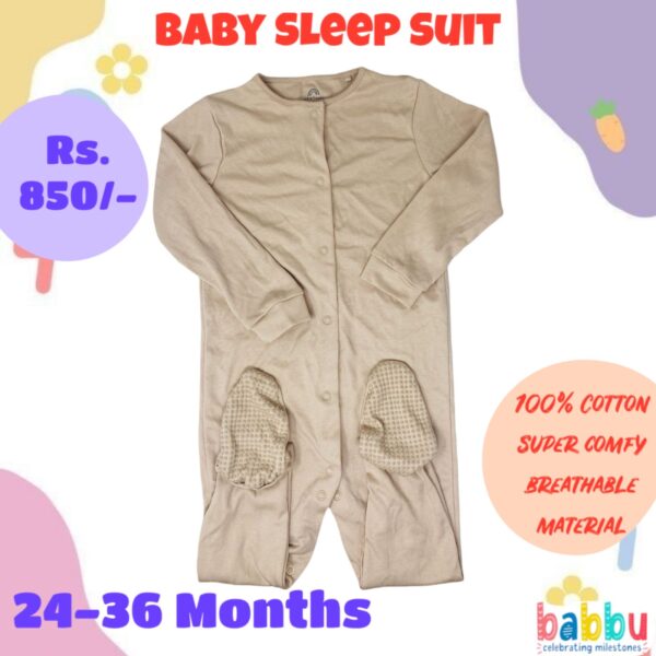 Sleep suits 24-36 Months - Light Brown
