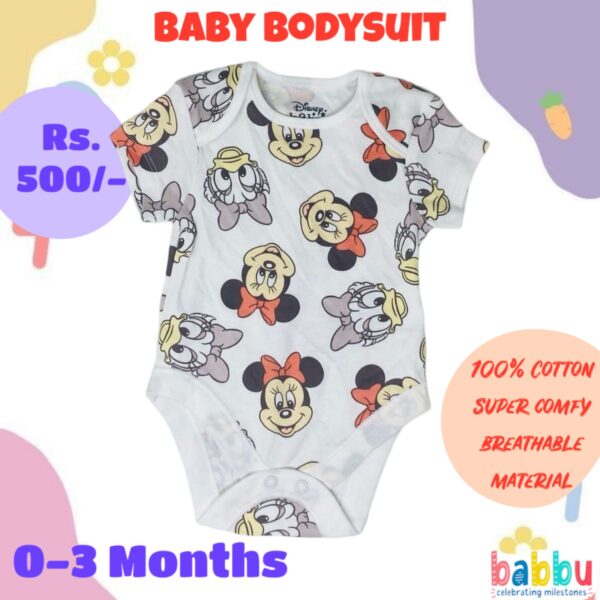 Bodysuits 0-3 Months - Disney faces