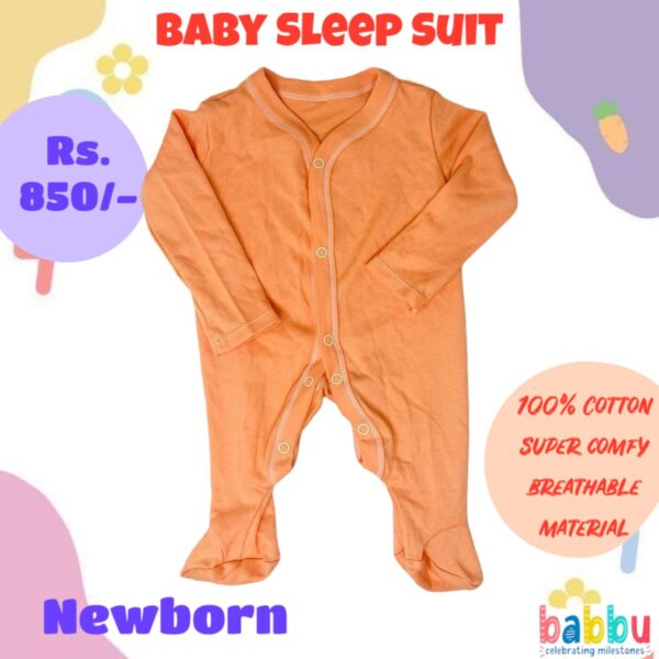 Sleep suits Newborn - Orange