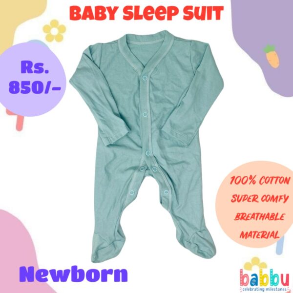 Sleep suits Newborn - Teal