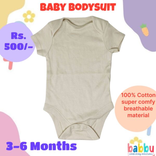 Bodysuits 3-6 Months - Light Brown